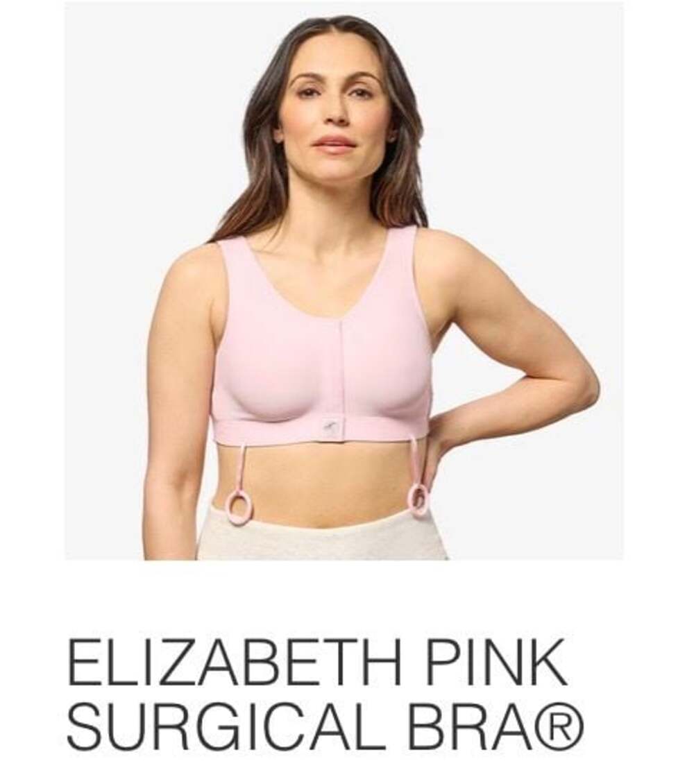 Masthead Elizabeth Pink Post-Surgical Recovery Bra